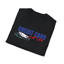 Load image into Gallery viewer, Official Credit Card Captain Shipwreck Logo Softstyle T-Shirt