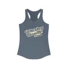 Load image into Gallery viewer, Whiskey Throttle Bass Boat Captain Official Credit Card Captain Funny Women's Racerback Tank