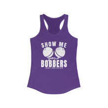 Load image into Gallery viewer, Show Me Your Bobbers Official Credit Card Captain Funny Women's Racerback Tank