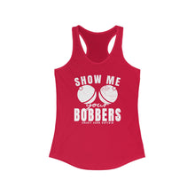 Load image into Gallery viewer, Show Me Your Bobbers Official Credit Card Captain Funny Women's Racerback Tank