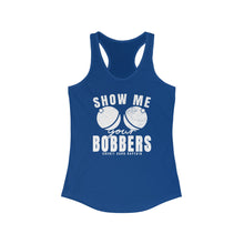 Load image into Gallery viewer, Show Me Your Bobbers Official Credit Card Captain Funny Women's Racerback Tank