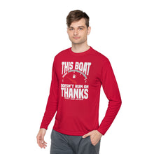 Load image into Gallery viewer, This Boat Doesn't Run on Thanks Funny Credit Card Captain Long Sleeve Tee