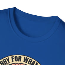 Load image into Gallery viewer, Sorry For What I Said While Docking the Boat Funny Credit Card Captain Softstyle T-Shirt