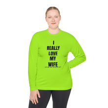 Load image into Gallery viewer, I Really Love My Wife Funny Credit Card Captain Long Sleeve Tee