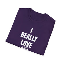 Load image into Gallery viewer, I really love my wife Funny Official Credit Card Captain- T-Top Design Softstyle T-Shirt