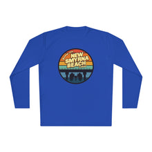 Load image into Gallery viewer, Greetings From New Smyrna Beach Credit Card Captain Long Sleeve Tee