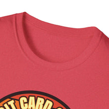 Load image into Gallery viewer, Sunset Under The Bridge Pontoon Dispensor Official Credit Card Captain Softstyle T-Shirt