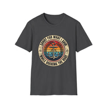 Load image into Gallery viewer, Sorry For What I Said While Docking the Boat Funny Official Credit Card Captain- T-Top Design Softstyle T-Shirt