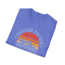 Load image into Gallery viewer, Pontoon Captain, Like a Regular Captain Only More Drunker Funny Credit Card Captain Softstyle T-Shirt