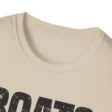 Load image into Gallery viewer, Boats Well With Others Official Credit Card Captain Softstyle T-Shirt