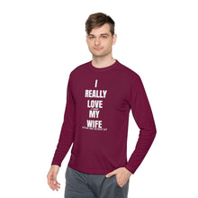 Load image into Gallery viewer, I Really Love My Wife Funny Credit Card Captain Long Sleeve Tee