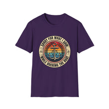 Load image into Gallery viewer, Sorry For What I Said While Docking the Boat Funny Official Credit Card Captain- T-Top Design Softstyle T-Shirt