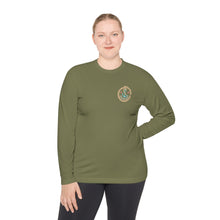 Load image into Gallery viewer, Credit Card Captain Official Broken Anchor Colored Logo Front and Back Lightweight Long Sleeve Tee