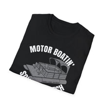 Load image into Gallery viewer, Motor Boatin' Son of a B*tch Funny Credit Card Captain Softstyle T-Shirt
