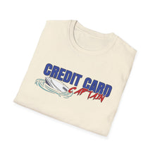 Load image into Gallery viewer, Official Credit Card Captain Shipwreck Logo Softstyle T-Shirt