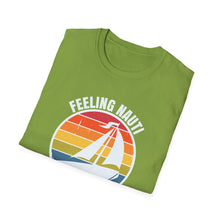 Load image into Gallery viewer, Feeling Nauti Sailboat Official Credit Card Captain Softstyle T-Shirt