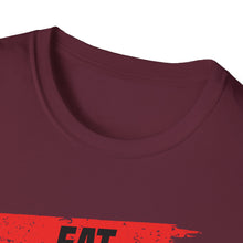 Load image into Gallery viewer, Eat, Sleep, Fish, Repeat Official Credit Card Captain Softstyle T-Shirt