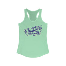 Load image into Gallery viewer, Whiskey Throttle Bass Boat Captain Official Credit Card Captain Funny Women's Racerback Tank