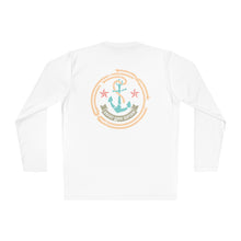 Load image into Gallery viewer, Credit Card Captain Official Broken Anchor Colored Logo Front and Back Lightweight Long Sleeve Tee