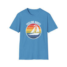 Load image into Gallery viewer, Feeling Nauti Sailboat Official Credit Card Captain Softstyle T-Shirt