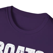 Load image into Gallery viewer, Boats Well With Others Official Credit Card Captain Softstyle T-Shirt