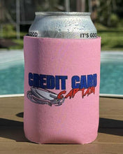 Load image into Gallery viewer, Can Drink Cooler Sleeve | Beer Cozy Credit Card Captain