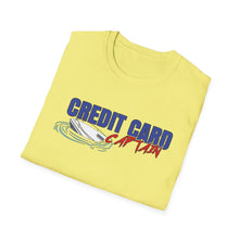Load image into Gallery viewer, Official Credit Card Captain Shipwreck Logo Softstyle T-Shirt