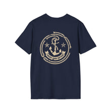 Load image into Gallery viewer, Credit Card Captain Official Broken Anchor Logo Softstyle T-Shirt