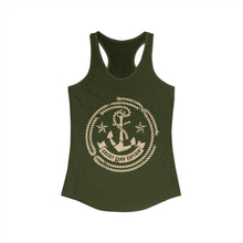 Load image into Gallery viewer, Copy of Official Credit Card Captain Shipwreck Logo Women's Racerback Tank