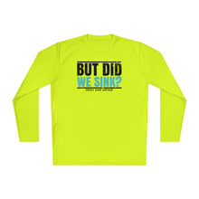 Load image into Gallery viewer, But Did We Sink? Official Credit Card Captain Funny Lightweight Long Sleeve Tee