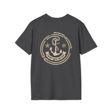 Load image into Gallery viewer, Credit Card Captain Official Broken Anchor Logo Softstyle T-Shirt