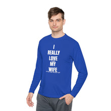 Load image into Gallery viewer, I Really Love My Wife Funny Credit Card Captain Long Sleeve Tee
