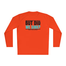 Load image into Gallery viewer, But Did We Sink? Official Credit Card Captain Funny Lightweight Long Sleeve Tee