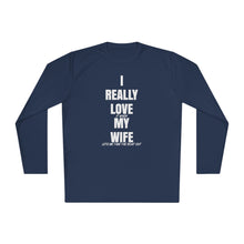 Load image into Gallery viewer, I Really Love My Wife Funny Credit Card Captain Long Sleeve Tee