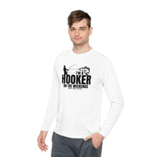 Load image into Gallery viewer, I'm a Hooker on the Weekends Redfish Design Funny Credit Card Captain Long Sleeve Tee
