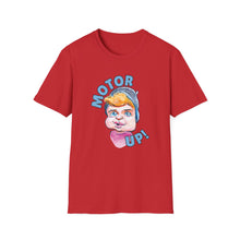Load image into Gallery viewer, HayHay Says, "Motor Up!" Official Credit Card Captain Softstyle T-Shirt