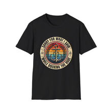 Load image into Gallery viewer, Sorry For What I Said While Docking the Boat Funny Official Credit Card Captain- T-Top Design Softstyle T-Shirt