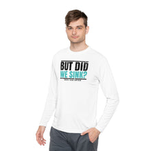 Load image into Gallery viewer, But Did We Sink? Official Credit Card Captain Funny Lightweight Long Sleeve Tee