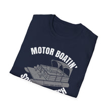 Load image into Gallery viewer, Motor Boatin' Son of a B*tch Funny Credit Card Captain Softstyle T-Shirt