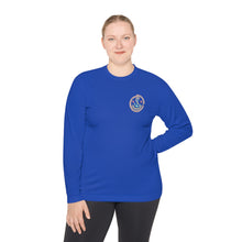 Load image into Gallery viewer, Credit Card Captain Official Broken Anchor Colored Logo Front and Back Lightweight Long Sleeve Tee