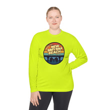 Load image into Gallery viewer, Greetings From New Smyrna Beach Credit Card Captain Long Sleeve Tee
