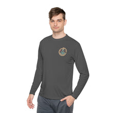 Load image into Gallery viewer, Credit Card Captain Official Broken Anchor Colored Logo Front and Back Lightweight Long Sleeve Tee