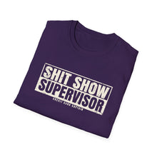 Load image into Gallery viewer, Sh*t Show Supervisor Official Credit Card Captain Funny Softstyle T-Shirt