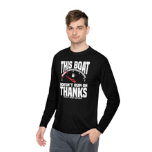 Load image into Gallery viewer, This Boat Doesn't Run on Thanks Funny Credit Card Captain Long Sleeve Tee