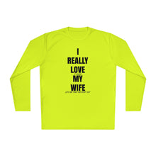 Load image into Gallery viewer, I Really Love My Wife Funny Credit Card Captain Long Sleeve Tee