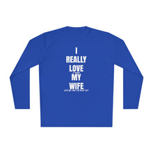 Load image into Gallery viewer, I Really Love My Wife Funny Credit Card Captain Long Sleeve Tee