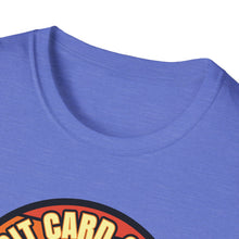 Load image into Gallery viewer, Sunset Under The Bridge Pontoon Dispensor Official Credit Card Captain Softstyle T-Shirt