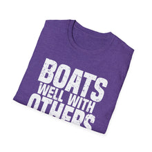 Load image into Gallery viewer, Boats Well With Others Official Credit Card Captain Softstyle T-Shirt