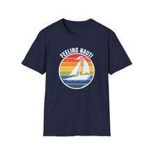 Load image into Gallery viewer, Feeling Nauti Sailboat Official Credit Card Captain Softstyle T-Shirt