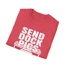 Load image into Gallery viewer, Send Dock Pics Funny Credit Card Captain Softstyle T-Shirt